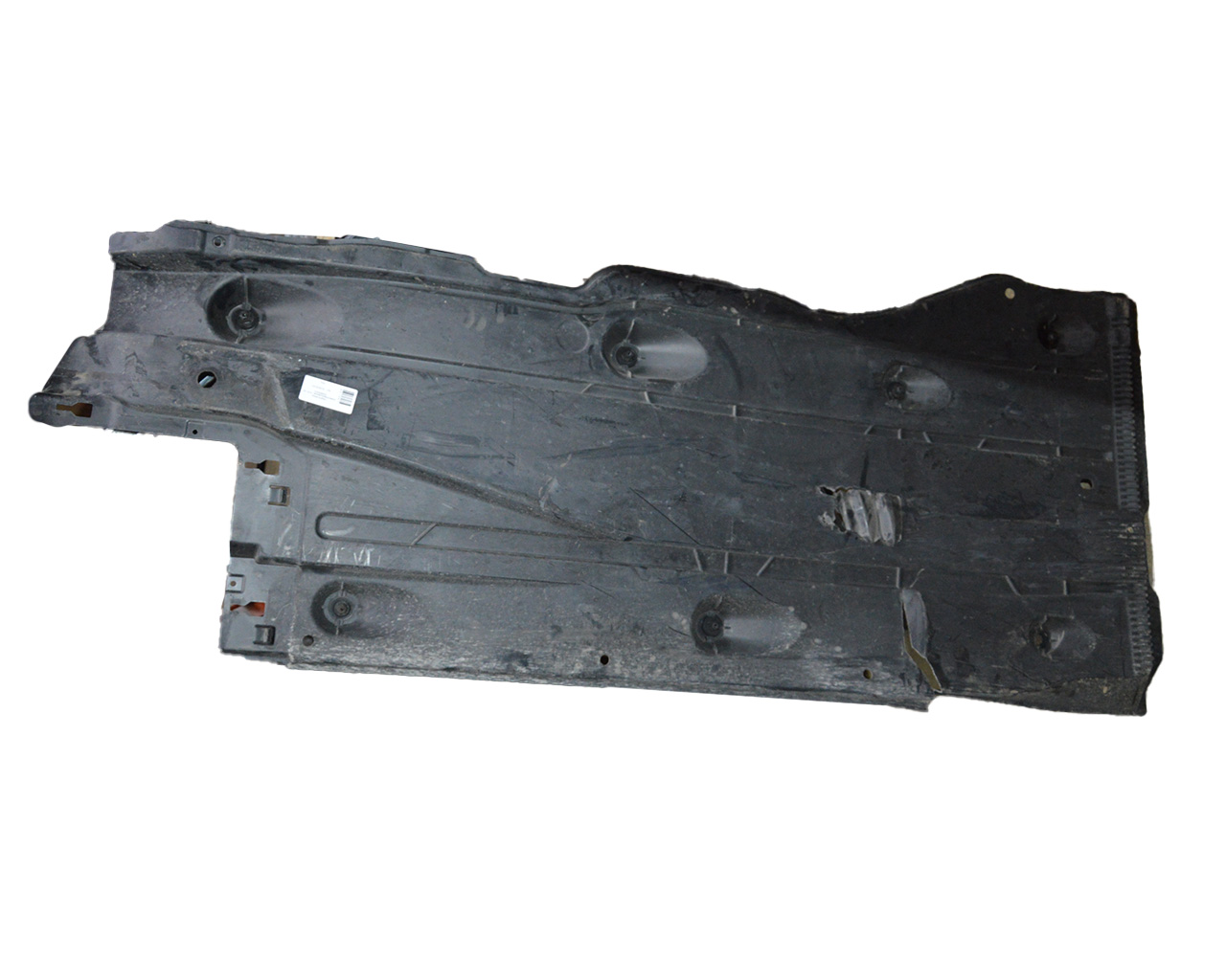 Защита днища правая(поврежденная)  AUDI A3 5Q0825202L