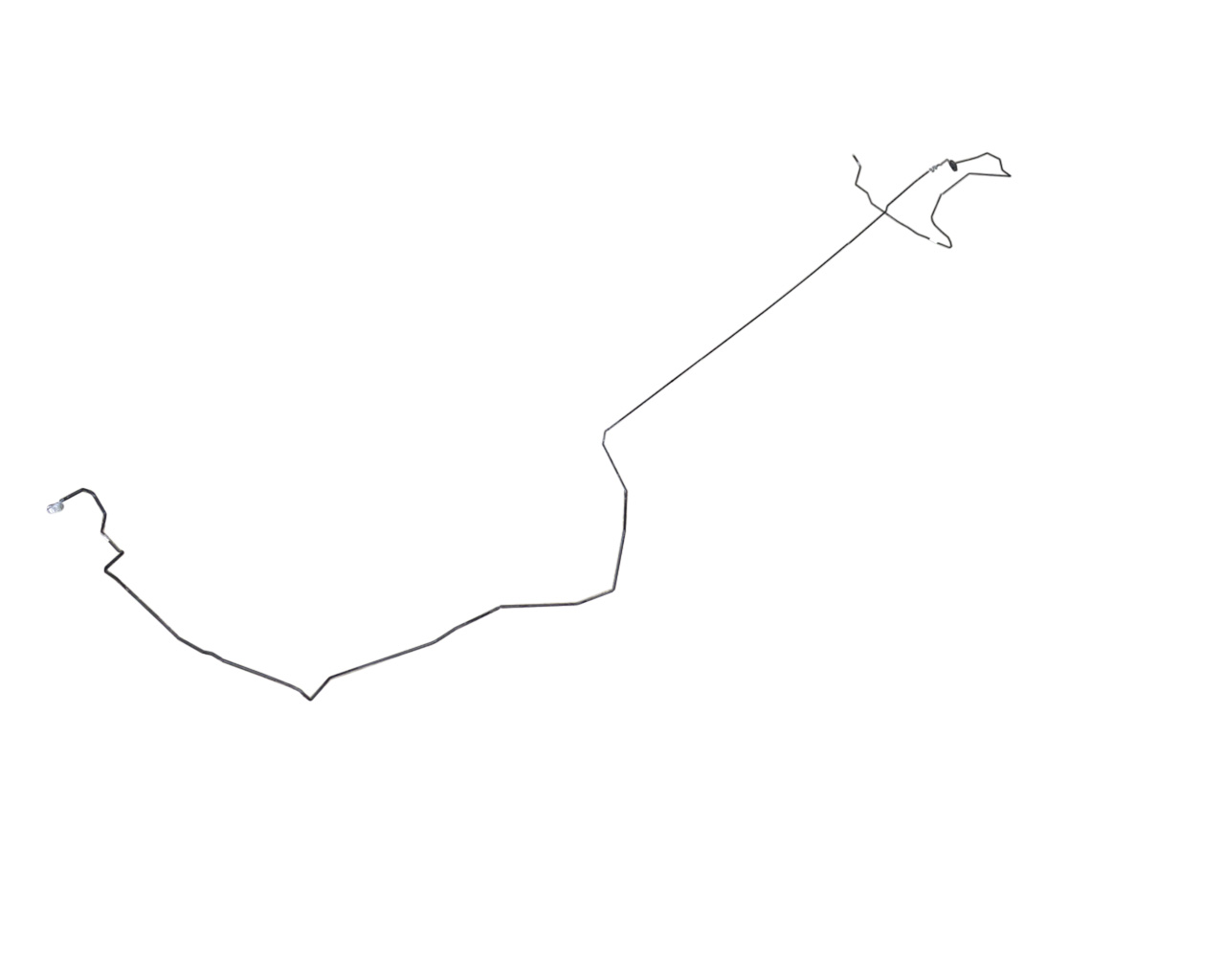 Трубка тормозная магистральная правая  AUDI A3 5Q0614742AL