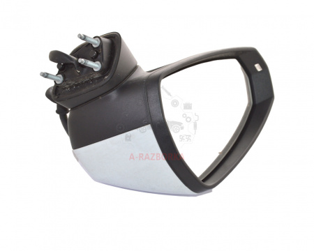 Зеркало левое в сборе (белое) 8V5857409J9B9 8V0857527DGRU