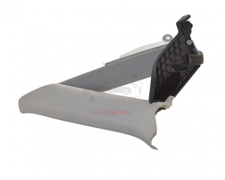 Обшивка стойки задней верхняя правая (треугольник) серая AUDI A3 8V5867288ODB