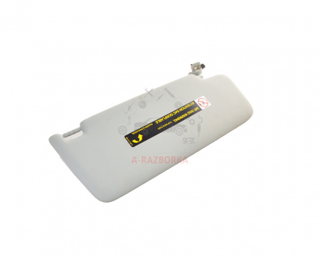 Козырек солнцезащитный левый (серый) AUDI A3  8V5857551DFT9