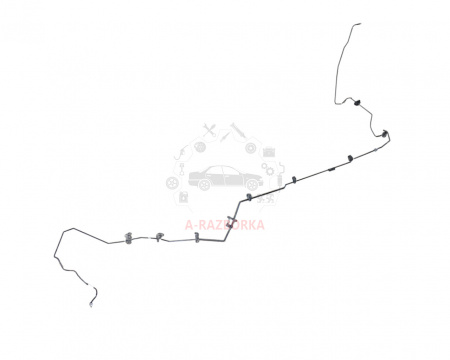 Трубка тормозная магистральная левая  AUDI A3 5Q0614741AG