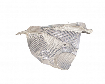 Теплозащитный экран правый (перегородки)  AUDI  S4 8W1804164D