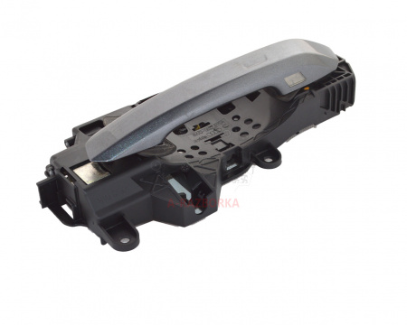 Ручка двери задняя наружная левая в сборе (графит) AUDI S4 8W0837811A 8W0837239 8W0927753 8W0837205