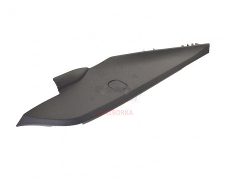 Накладка центральной консоли верхняя левая  (черная) AUDI S4 8W1863311A4PK