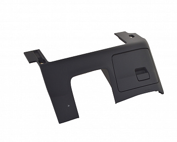 Накладка панели приборов под рулем (черная) AUDI  S4 8W1880301A6PS