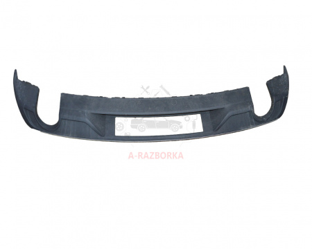 Спойлер заднего бампера нижний (черный) AUDI A3 8V5807521AF