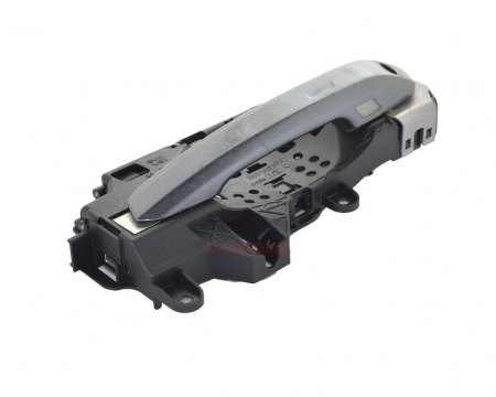 Ручка двери передняя наружная левая в сборе (графит) AUDI S4 8W1837811A 8W1837239 8W0927753