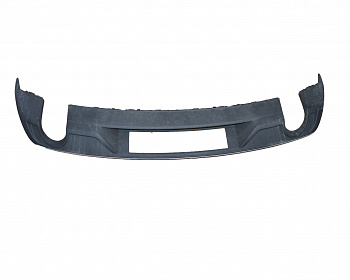 Спойлер заднего бампера нижний (черный) AUDI A3 8V5807521AF