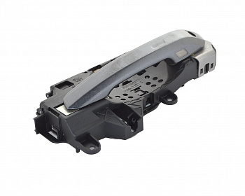 Ручка двери передняя наружная левая в сборе (графит) AUDI S4 8W1837811A 8W1837239 8W0927753