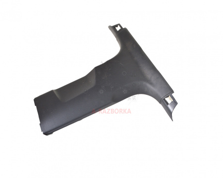 Накладка центральной стойки нижняя левая (черная) AUDI S4  8W0867239A4PK