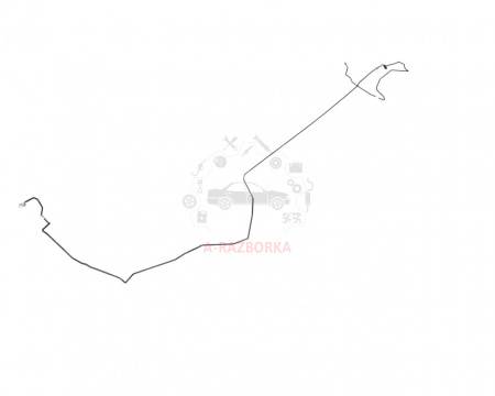 Трубка тормозная магистральная правая  AUDI A3 5Q0614742AL