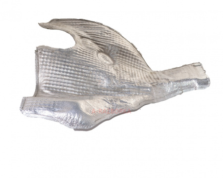 Теплозащитный экран левый (перегородки)  AUDI  S4 8W1804163E