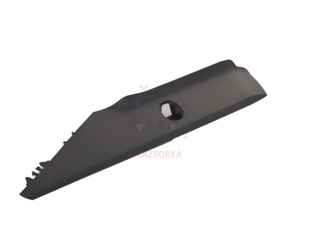 Накладка центральной консоли верхняя правая  (черная) AUDI S4 8W1863312A4PK